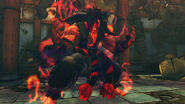 Evil Ryu's first alternate costume in Super Street Fighter IV: Arcade Edition.