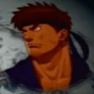 Evil Ryu in Street Fighter EX3