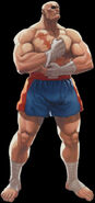 Sagat in Street Fighter EX2 Plus