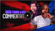 James Chen & Tasty Steve. Two of the many guest commentators featured in the game.