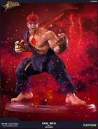 Evil Ryu's statue.