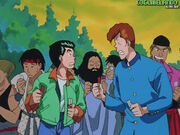 Ryu's cameo in Yu Yu Hakusho.