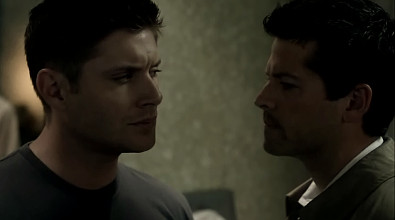 Dean has to remind Castiel about their discussion regarding personal space.