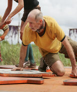 Dan competes for the La Mina tribe. (Panama)