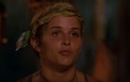 Lindsey at her only Tribal Council.