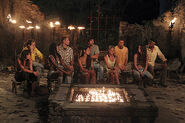 La Flor at its first Tribal Council.