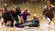 Timbira competes in the first Reward/Immunity Challenge, A River, Run Through It.