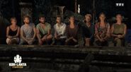 The eight members of Jury at the Final Tribal Council.