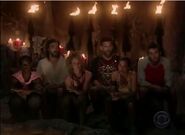 Gitanos at their fourth Tribal Council