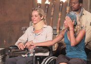 Vanessa evacuated at Tribal Council.