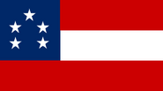 The "Star Shower and Bars", a popular variant of the post-21 BBY national flag of Columbia