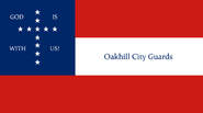 Standard of the Oakhill City Guards, the Home Guard unit of Oakhill, Zarkan Kingdom