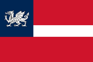 State flag of the State of Lower Etora, served as partial inspiration for the "Stars and Bars"