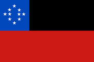 A proposed national flag submitted in early 21 BBY