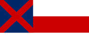 A national flag proposal based on a recolour of the "Bars" from the "Stars and Bars" with a variant of a a square "Battle Cross" in the canton