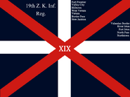 Battle Flag of the 19th Zarkan Kingdom Infantry Regiment, one of the most decorated and illustrious regiments