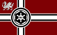 The national flag of the Imperial Kingdom of Zarkania (18 BBY - 4 ABY)