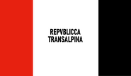 The national flag of the Transalpine Republic