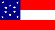 The 10-star Ensign of the Lady Zarkan, a Zarkanian Privateer in the service of the Confederacy