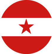 The variant of the roundel used by the Martian Confederacy from 4 ABY onwars