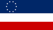 First Ensign of the Confederate States Coast Guard