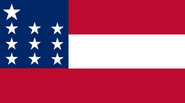 "Large Stars and Bars", General Michael Ventnor's Headquarters flag, and command flag of the Army of the West