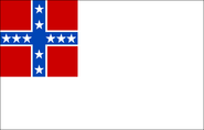 A variant of the "Stainless Banner" ensign with a canton based on the square variant of the unofficial first naval jack