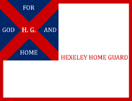 Standard of the Hexeley Home Guard, tasked with defending the town of Hexeley, Zarkan Kingdom