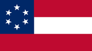 A popular alternate variant of the 6-star flag, featuring the stars formed in a circle.