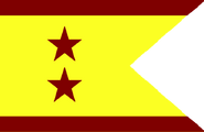 The "Adin-Morin Secession Flag", this flag flew over the Adin-Morin Secession Convention, as well as during the proclamation of the Adin-Morin Ordinance of Secession