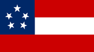 The "Columbian Stars and Bars", the national flag of the Republic of Columbia from 21 BBY and onwards