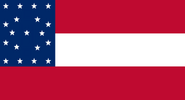 An alternate variant of the 19-star "Stars and Bars", featuring a non-Regulation canton