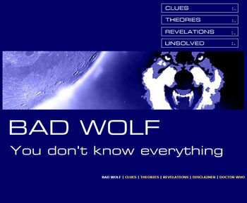 Bad Wolf website