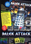 Dalek Attack advert for Amiga