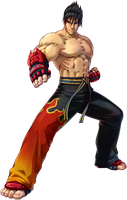 Jin as he appears in Project X Zone.