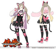 Concept art of Lucky Chloe.