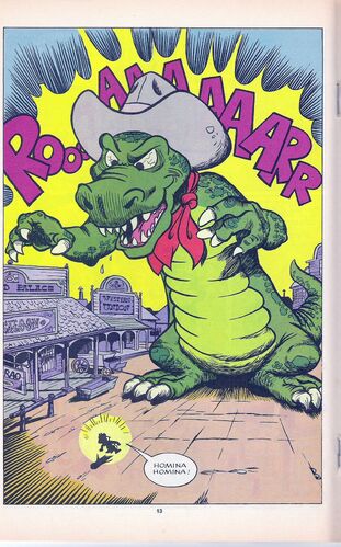 Cowboy Dinosaur