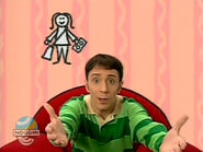 The answer to Blue's Clues - Miranda.