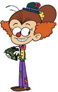 Luan's clown costume