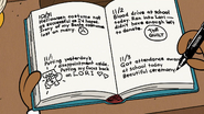 S3E15A Clyde's journal