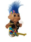 The Russ "Rainbow Troll" series "Punk Rocker" doll, an example of a Troll doll from the 1980s/1990s.