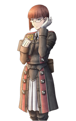 Valerie in Valkyria Chronicles 3.