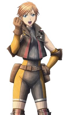 Annika in Valkyria Chronicles 3.