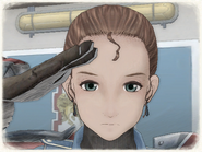 Dorothy's appearance in Valkyria Chronicles.