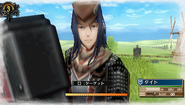 In-game screenshot of Deit in Valkyria Chronicles 3.