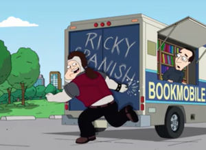 Stan as "Ricky Spanish" causing chaos.