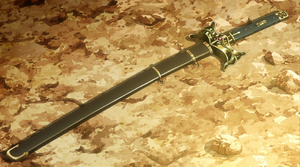 The sword Anubis is bound to.