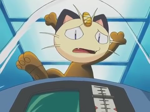 Meowth can't move.