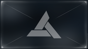 The logo of Abstergo Industries.