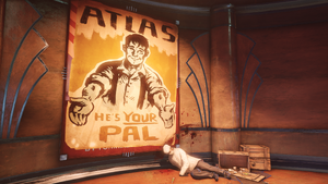 "Atlas - He's YOUR pal".